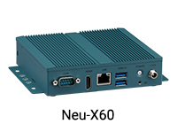 Fanless Edge Computing System - Neu-X60